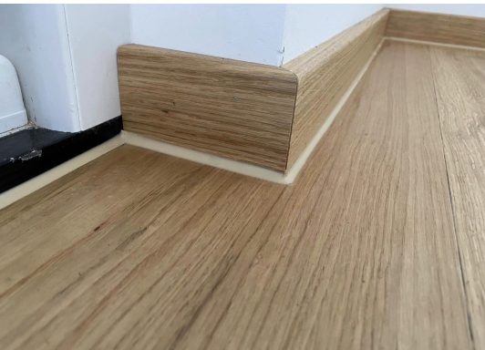Holz Sockelleiste Neu Verfugung Verfugung neuer Sockelleisten